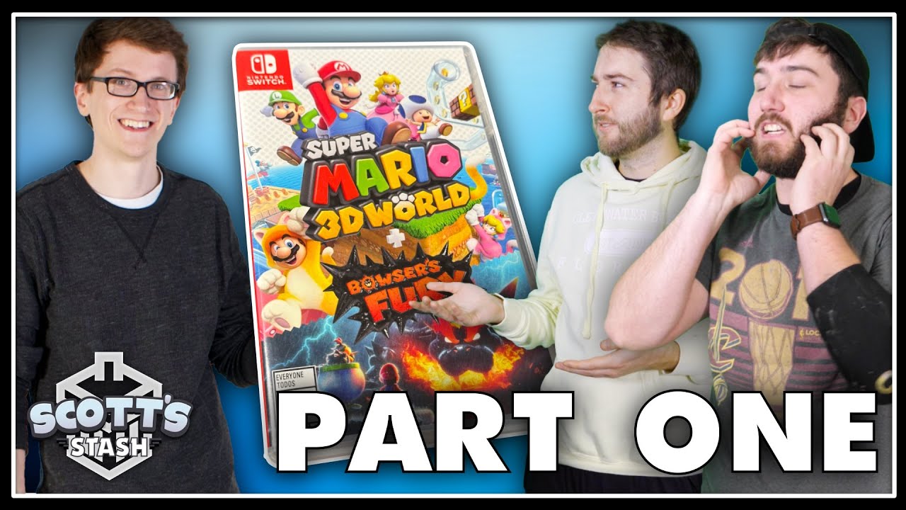 Scott, Sam and Eric Complete Super Mario 3D World + Bowser's Fury - Part 1